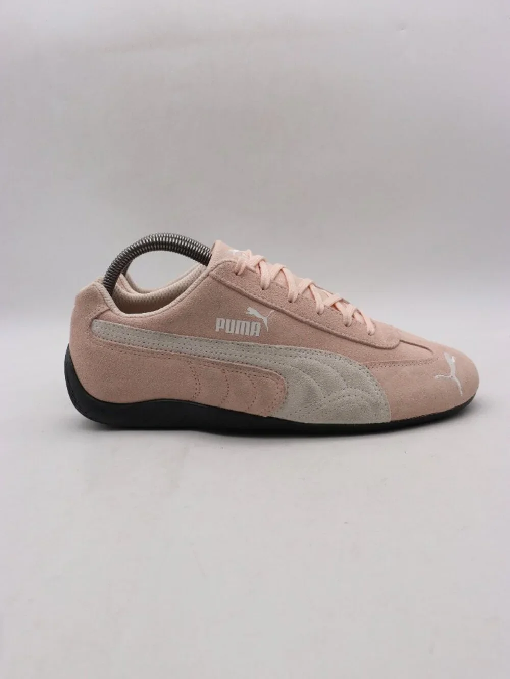 Puma Lifestyle Speedcat Women's Size 10 Suede Pink White Sneakers 381766-03
